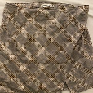 Abercrombie & Fitch Plaid Skirt